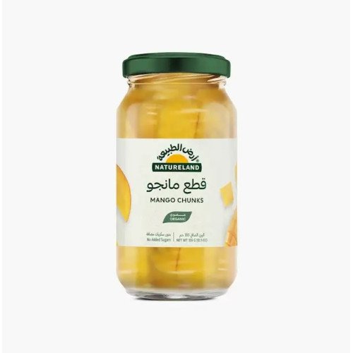 قطع مانجو عضوية 355جم خالي من الجلوتين ارض الطبيعة قطع مانجو عضوية 355جم خالي من الجلوتين ارض الطبيعة