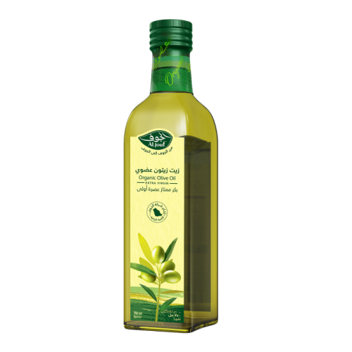 زيت زيتون عضوي الجوف  750 مل 