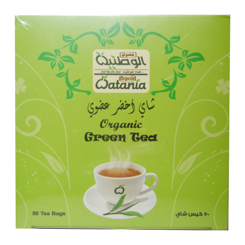 شاي اخضر عضوي خيط الوطنية 