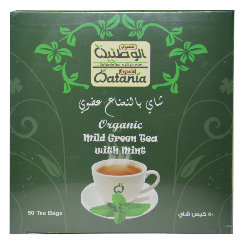شاي بالنعناع عضوي الوطنية