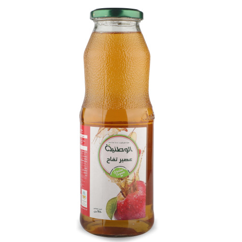 عصير تفاح الوطنية عضوي 750 مل