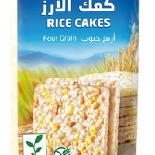 كعك الأرز - أربع حبوب 130 جم أرض الطبيعة