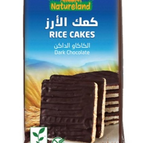 كعك الأرز بالكاكاو الداكن ارض الطبيعة ٩٠ جم 