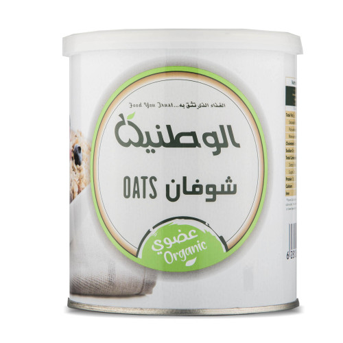 شوفان عضوي الوطنية 400 جم 