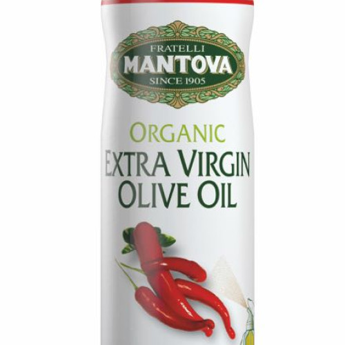 زيت الزيتون البكر الممتاز بطعم الفلفل 200 مل البخاخ مانتوفا 