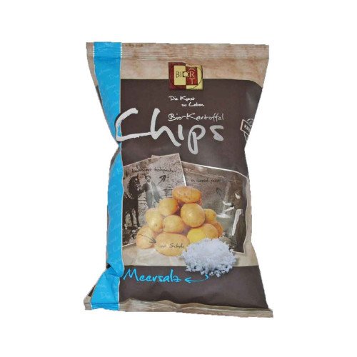    رقائق البطاطس بملح البحر 120 غ