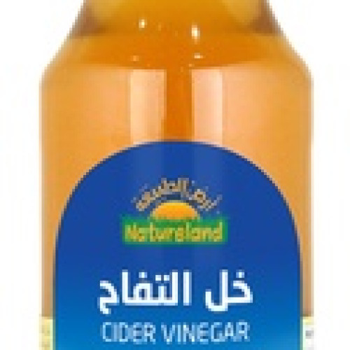 خل التفاح أرض الطبيعة 500 مل