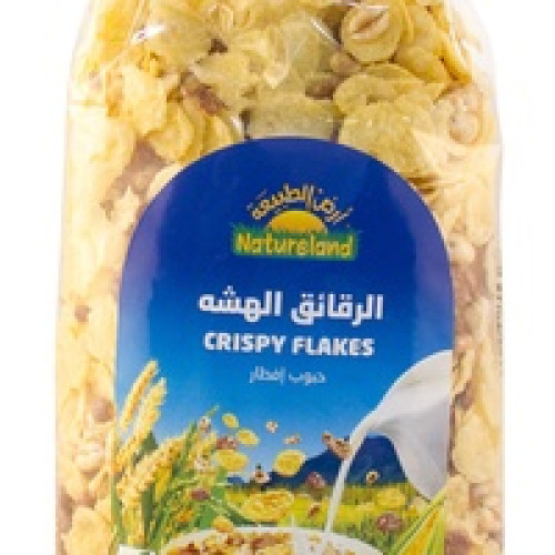 الرقائق الهشة عضوي 250جم  أرض الطبيعة 