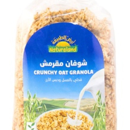 شوفان مقرمش 375 جم عضوي ارض الطبيعة