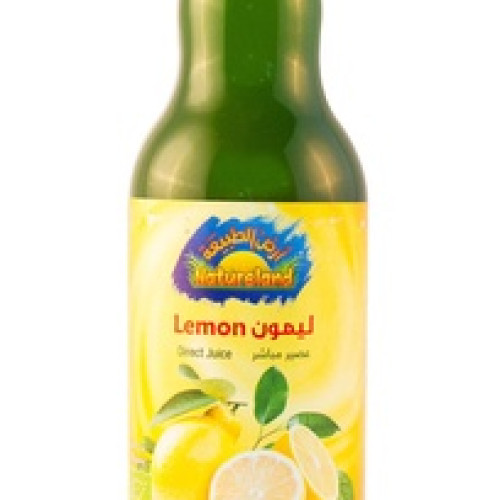 عصير الليمون 200 مل عضوي ارض الطبيعة