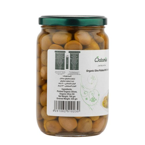 مخلل زيتون بالزيت 430 جم عضوي