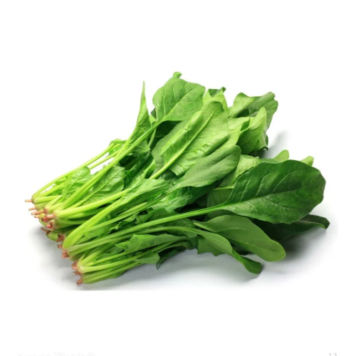 سبانخ طازجة عضوية طبق مزرعة بيت الاستنبات العضوية