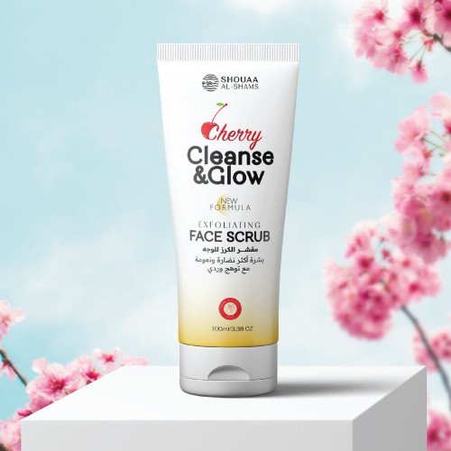 سكراب الكرز للوجه 
