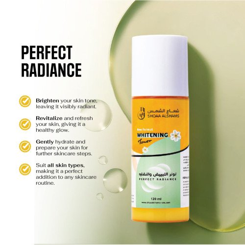 تونر التبييض والنضارة