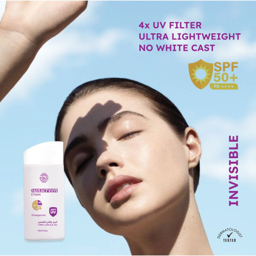 واقي الشمس ( شفاف )