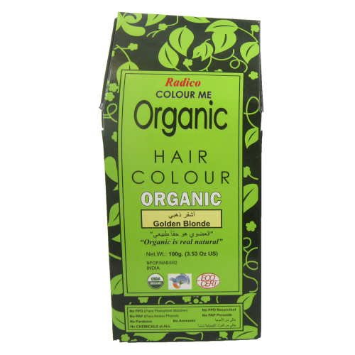 راديكو صبغة شعر عضوية- أشقر ذهبي - 100 غرام