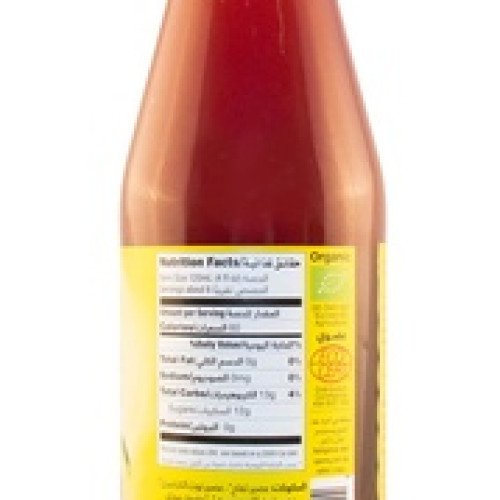 عصير التفاح بالكرانبيري 750 ملل عضوي ارض الطبيعة
