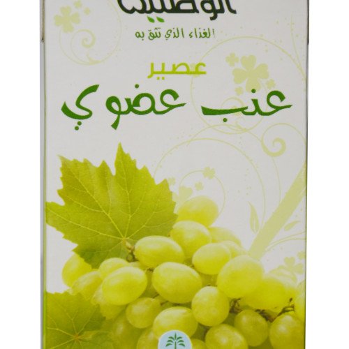  عصير عنب شفاط 250مل *  24 حبه عضوي الوطنية