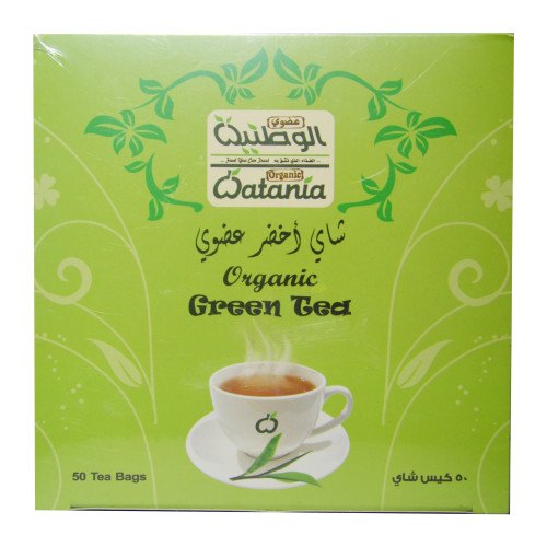 شاي اخضر عضوي خيط الوطنية 