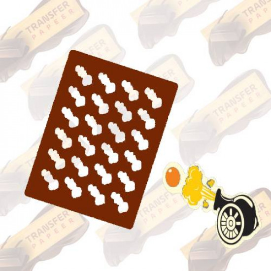 Acrylic mold measuring  3.5*4
