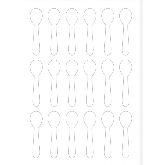 Acrylic mold measuring  2.2 *8.4 