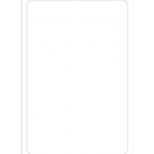 Acrylic mold measuring 19*26