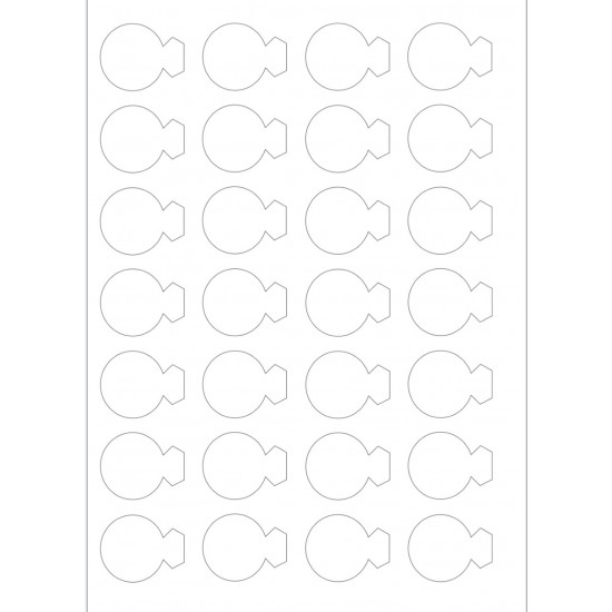Acrylic mold measuring 4 * 3.2