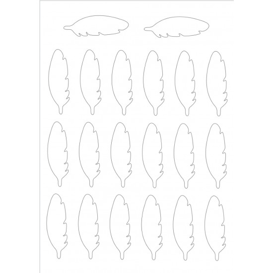  Acrylic mold measuring  7*3