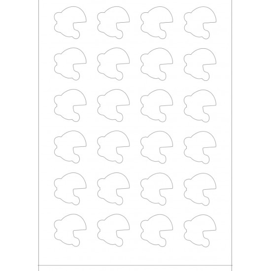 5.Acrylic mold measuring 3.5 * 3