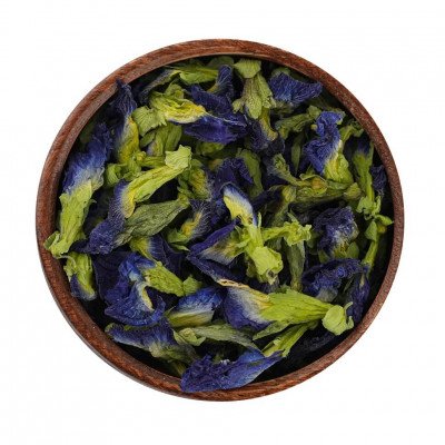 الشاي الأزرق العضوي