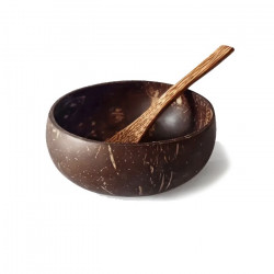 وعاء جوز الهند الطبيعي