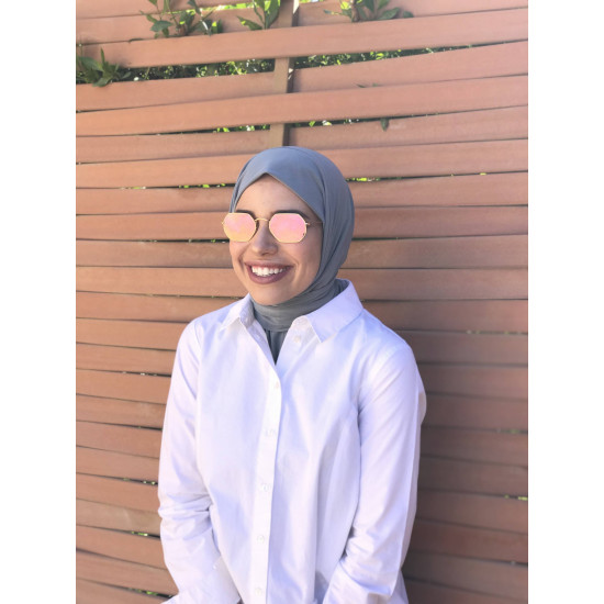 Grey Korean Hijab Grey Korean Hijab