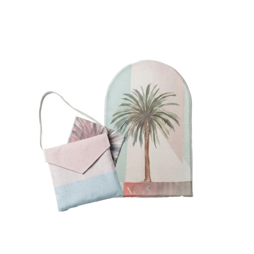 Palm Design Prayer Mat with Bag for Hajj & Umrah | Novs