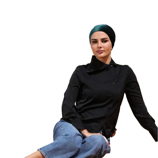 Green Velvet Turban