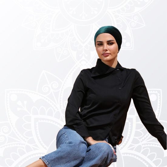 Green Velvet Turban