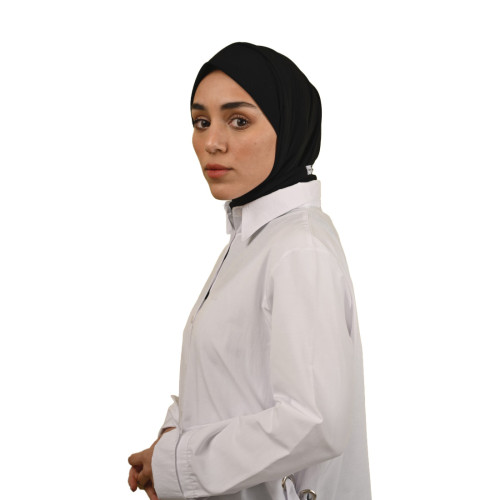 حجاب أسود كوري 