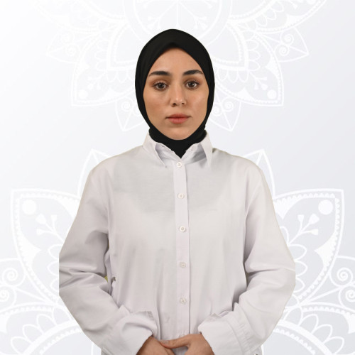 حجاب أسود كوري 