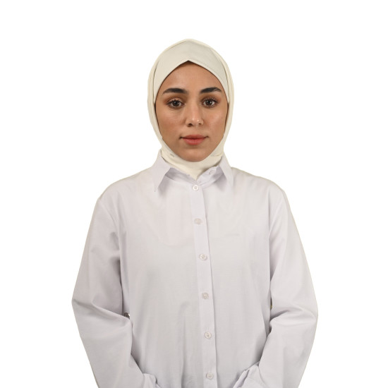 OffWhite Korean Hijab OffWhite Korean Hijab