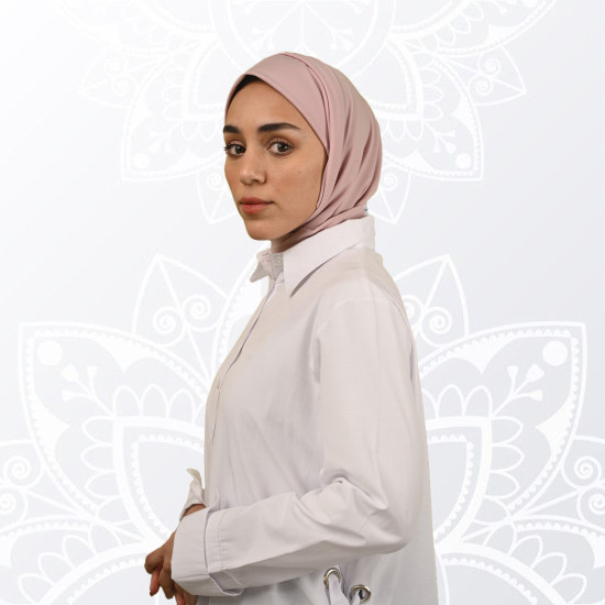 Pink Korean Hijab