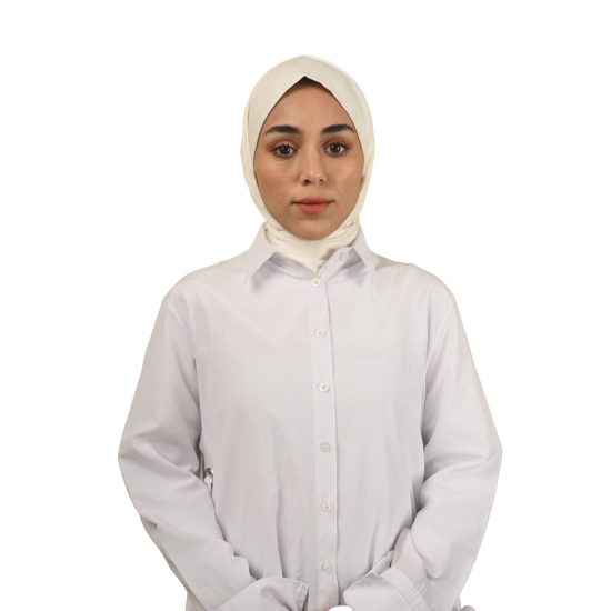 Off-white Cotton Hijab Off-white Cotton Hijab