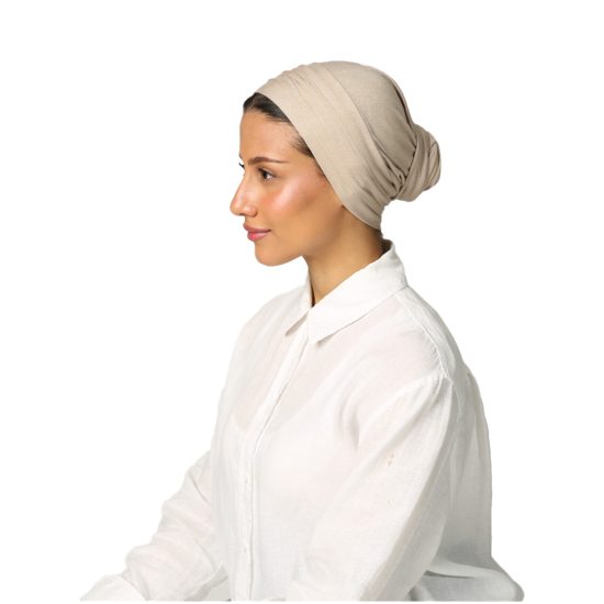 Nude Turban bun Nude Turban bun