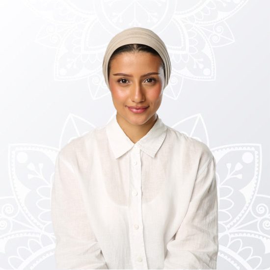 Nude Turban bun Nude Turban bun