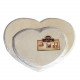 Wood Board Heart 16*20 cm Thick Wood Board Heart 16*20 cm Thick