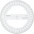 Circular Protractor 360° degree Transparent 
