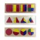 Wood Educational Pzzle Engineering Many  Shapes 