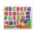 Wood Educational E letters Pzzle  