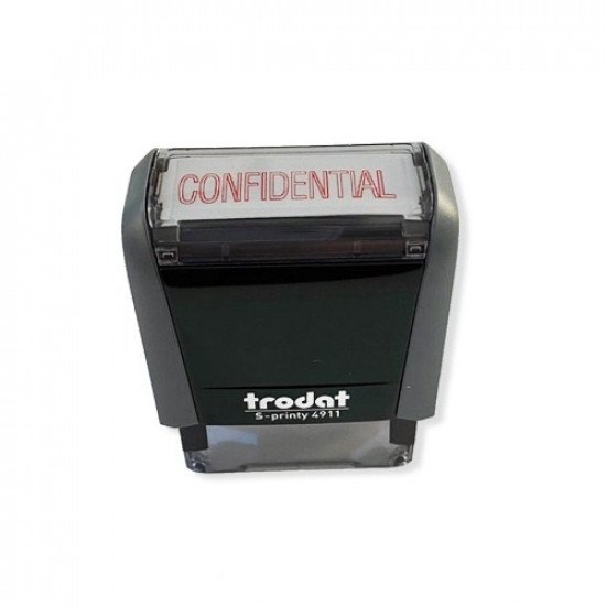ختم جاهز وسط عبارة (CONFIDENTIAL) ترودات 