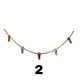 Rope Party Decorations Shine Paper Two Shapes