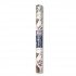 Adhesive Roll White with Burgundy Leaves SIMBA 8 yard