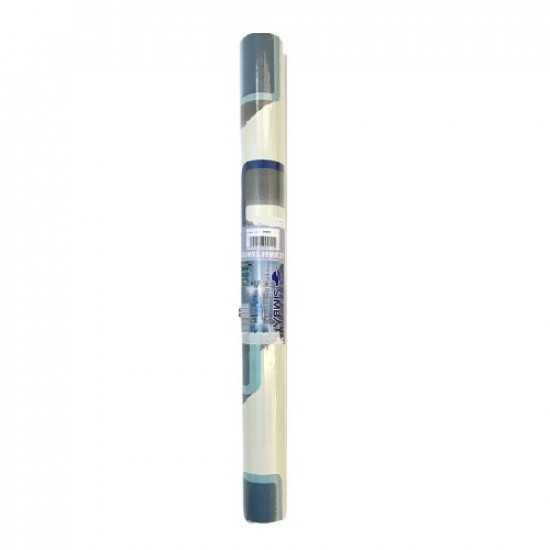 Printed Adhesive Roll Sugar with Tiffany and Blue Squares SIMBA 8 yard